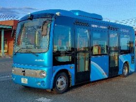 日本ペイント・インダストリアルコーティングス　自動運転バスの実証実験