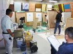 日塗装東京支部　塗装技能競技大会に向けトライアル実施